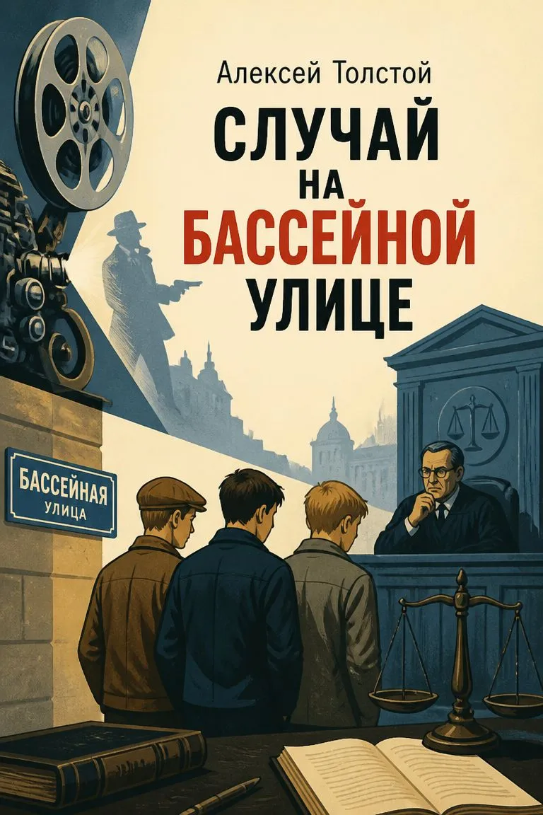 Случай на Бассейной улице — обложка книги