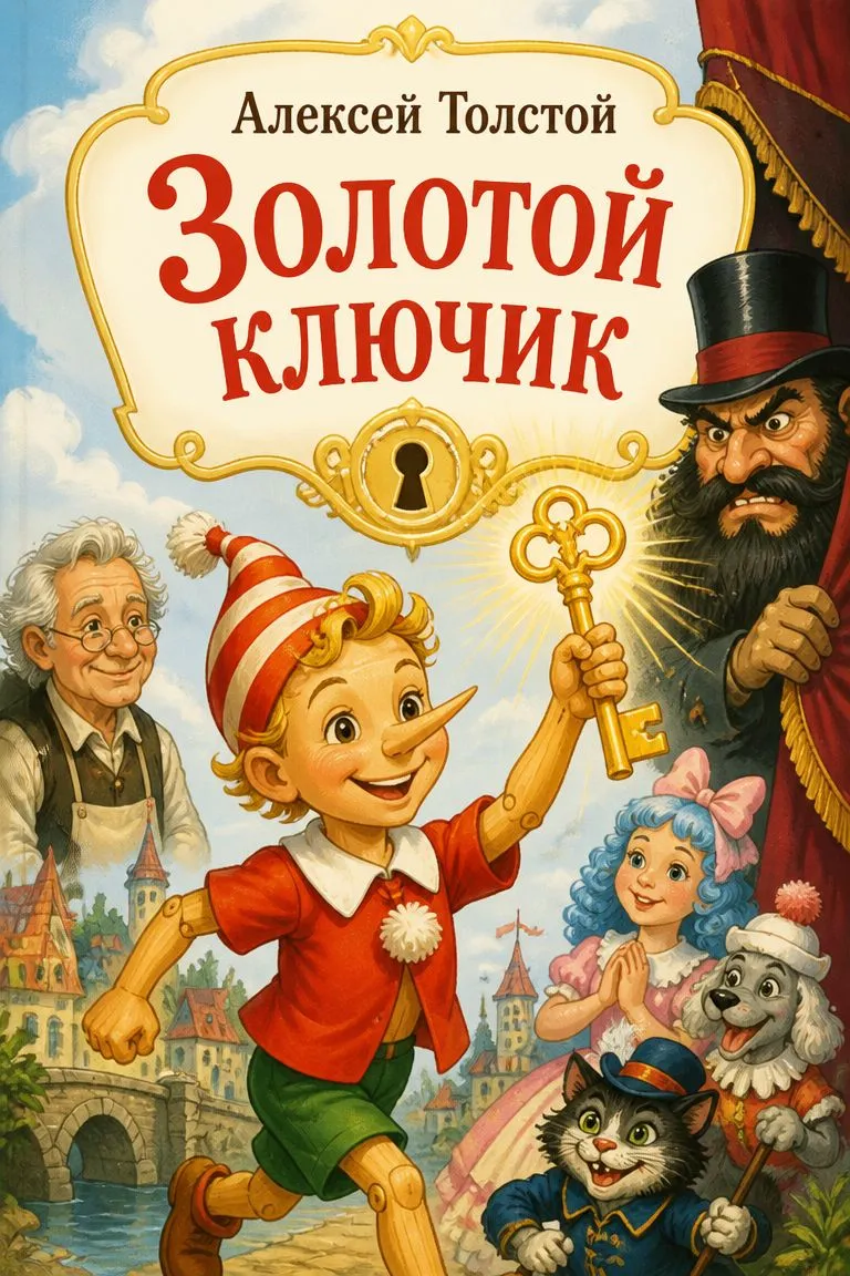 Золотой ключик — обложка книги