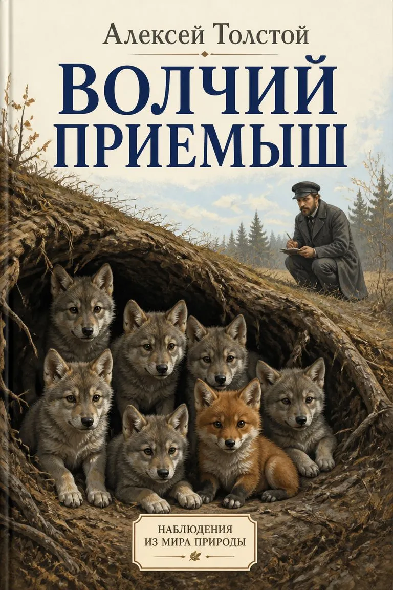 Волчий приемыш — обложка книги