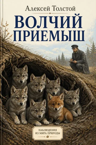 Волчий приемыш — обложка книги