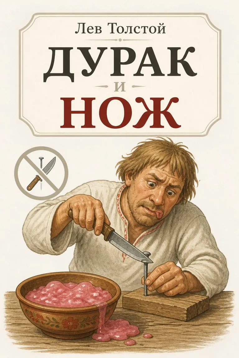 Дурак и нож — обложка книги