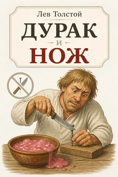 Дурак и нож — обложка книги