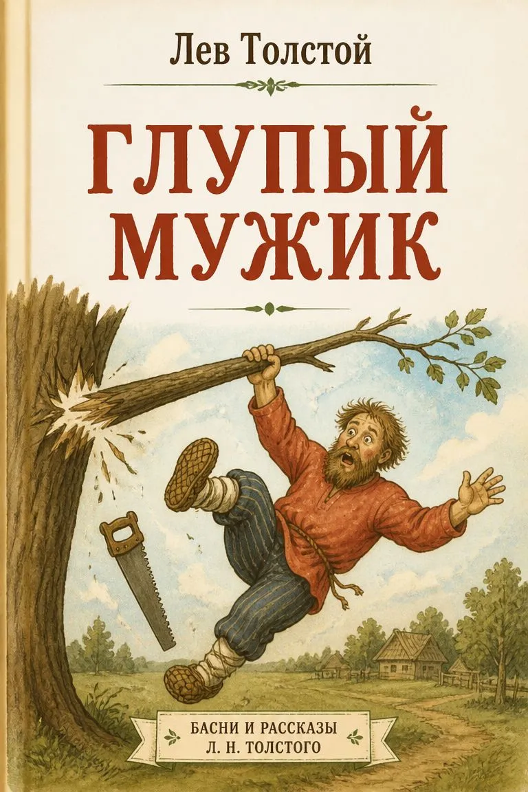 Глупый мужик — обложка книги