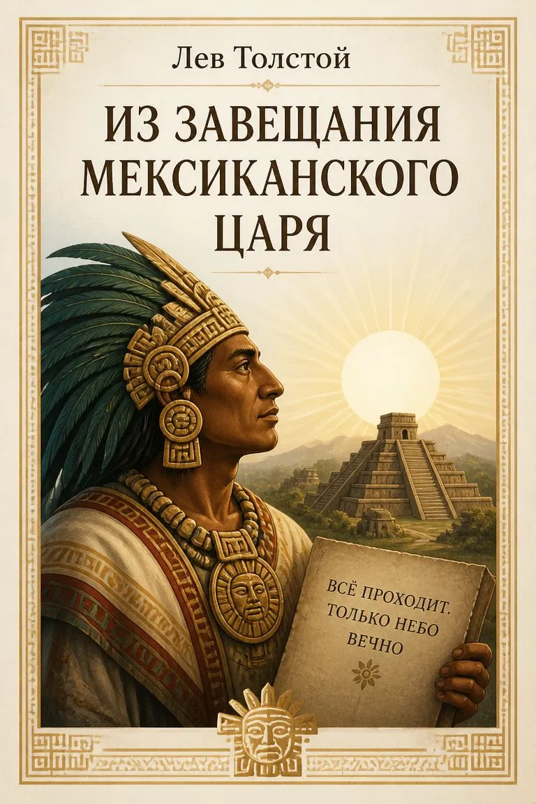 Из завещания мексиканского царя — обложка книги