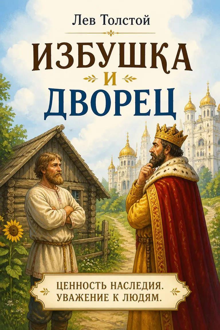 Избушка и дворец — обложка книги