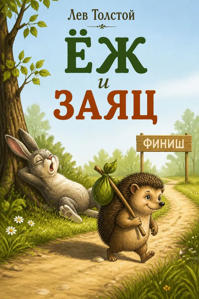 Ёж и заяц — обложка книги