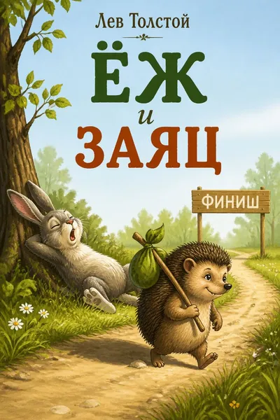 Ёж и заяц — обложка книги