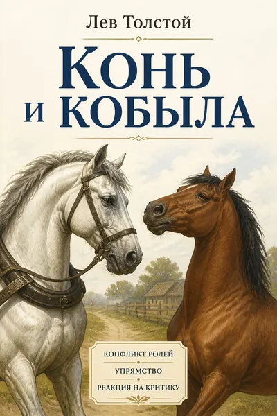 Конь и кобыла — обложка книги