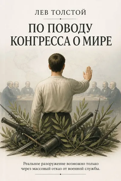 По поводу конгресса о мире — обложка книги