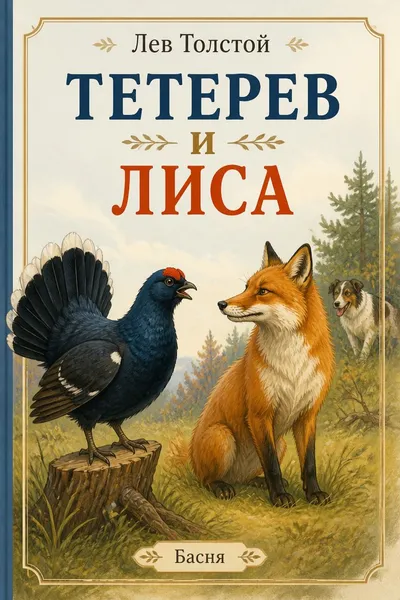 Тетерев и лиса — обложка книги