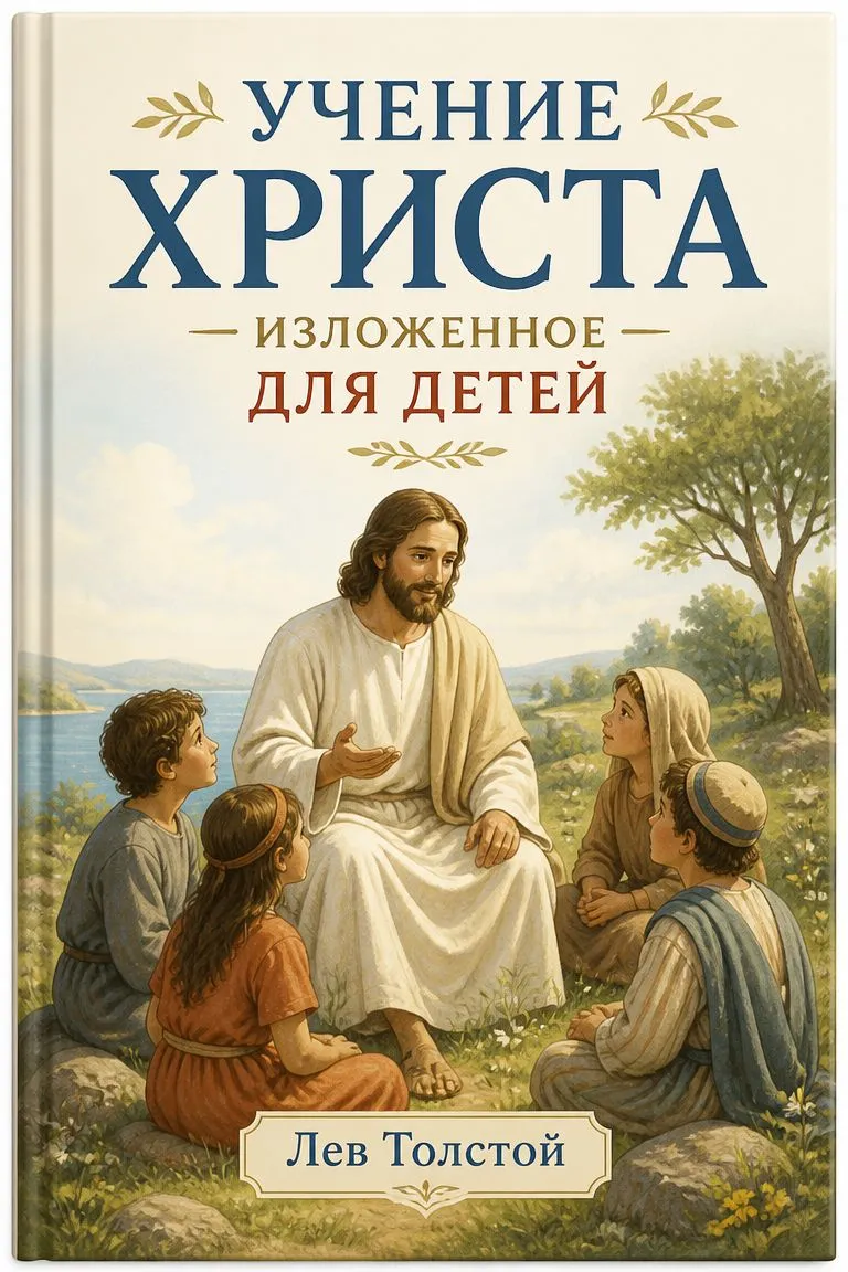 Учение Христа, изложенное для детей — обложка книги