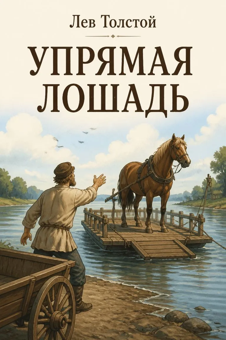 Упрямая лошадь — обложка книги