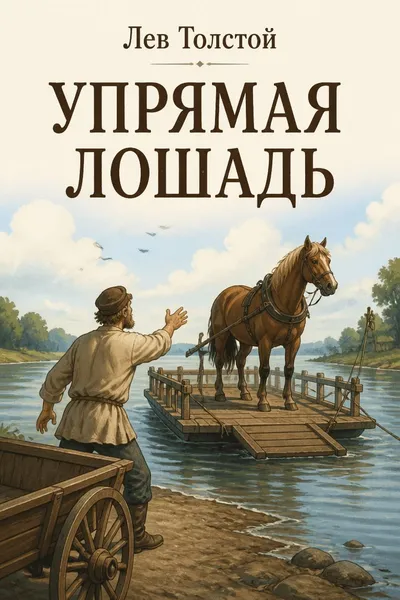 Упрямая лошадь — обложка книги