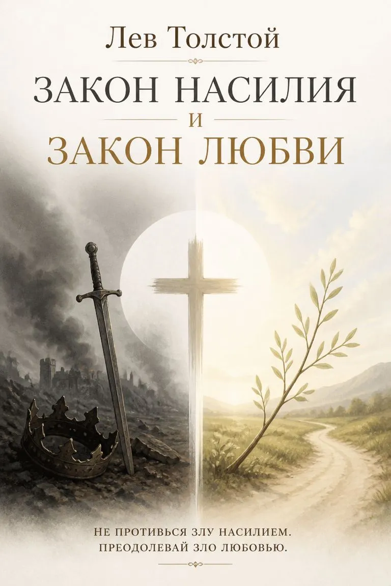 Закон насилия и закон любви — обложка книги