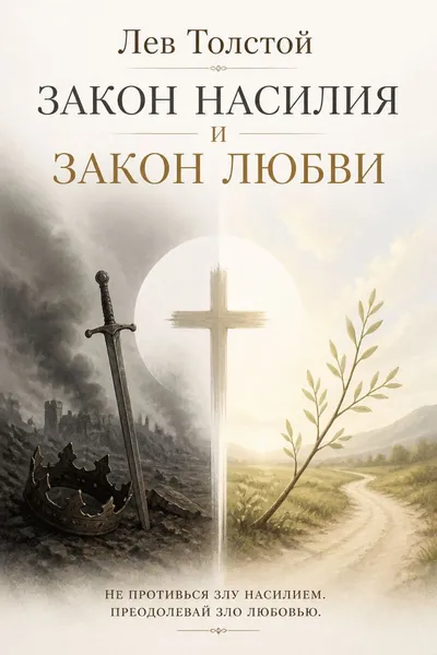Закон насилия и закон любви — обложка книги