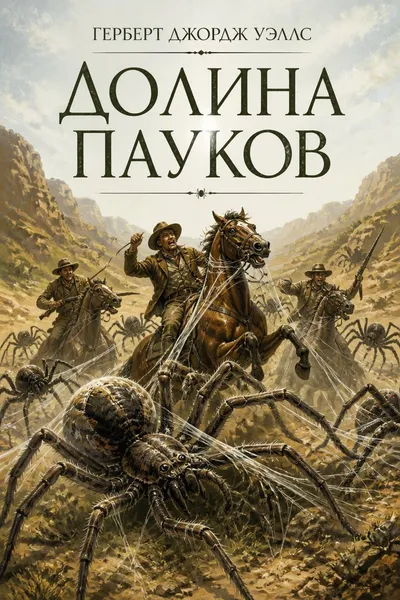 Долина пауков — обложка книги