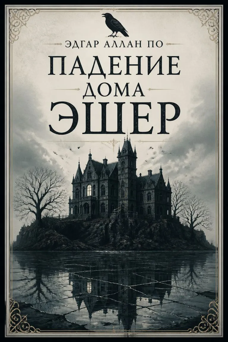 Падение дома Эшер — обложка книги