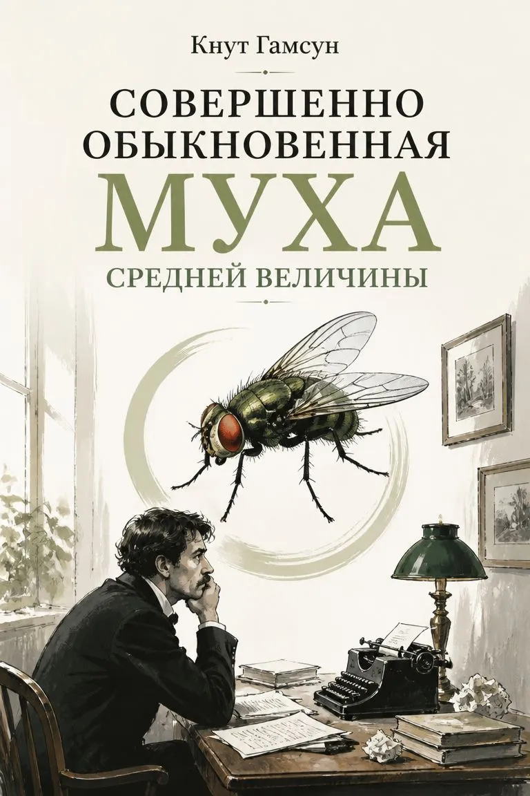 Совершенно обыкновенная муха средней величины — обложка книги