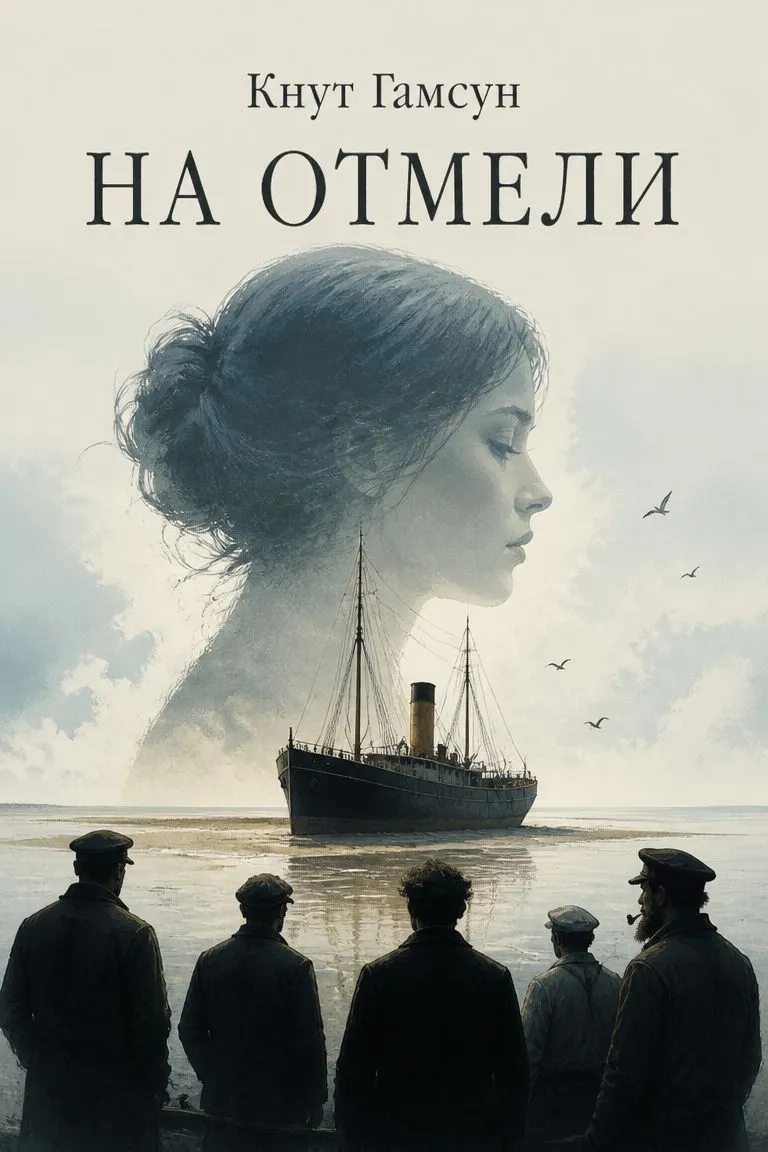 На отмели — обложка книги