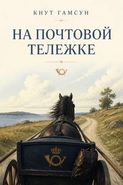 На почтовой тележке — обложка книги