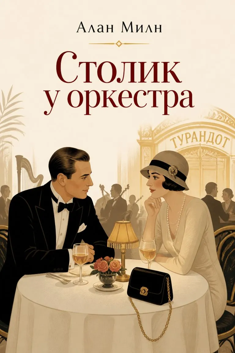 Столик у оркестра — обложка книги
