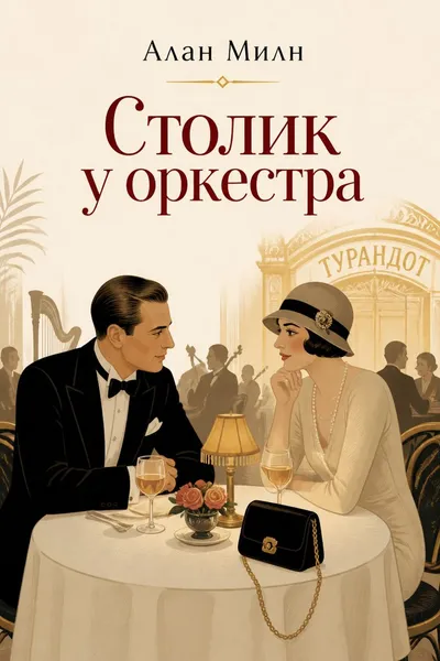 Столик у оркестра — обложка книги