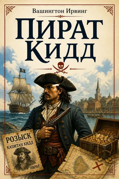 Пират Кидд — обложка книги
