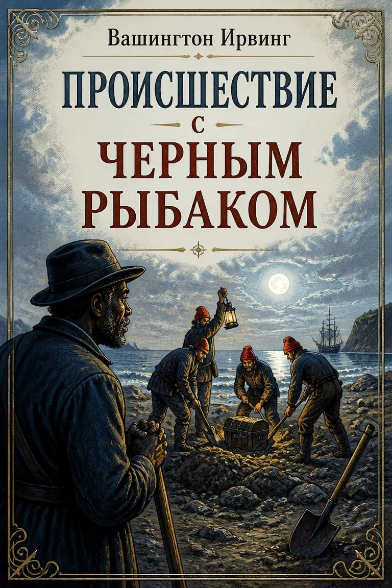 Происшествие с черным рыбаком — обложка книги