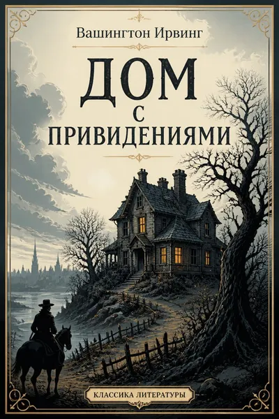 Дом с привидениями — обложка книги
