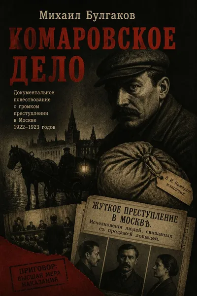 Комаровское дело — обложка книги