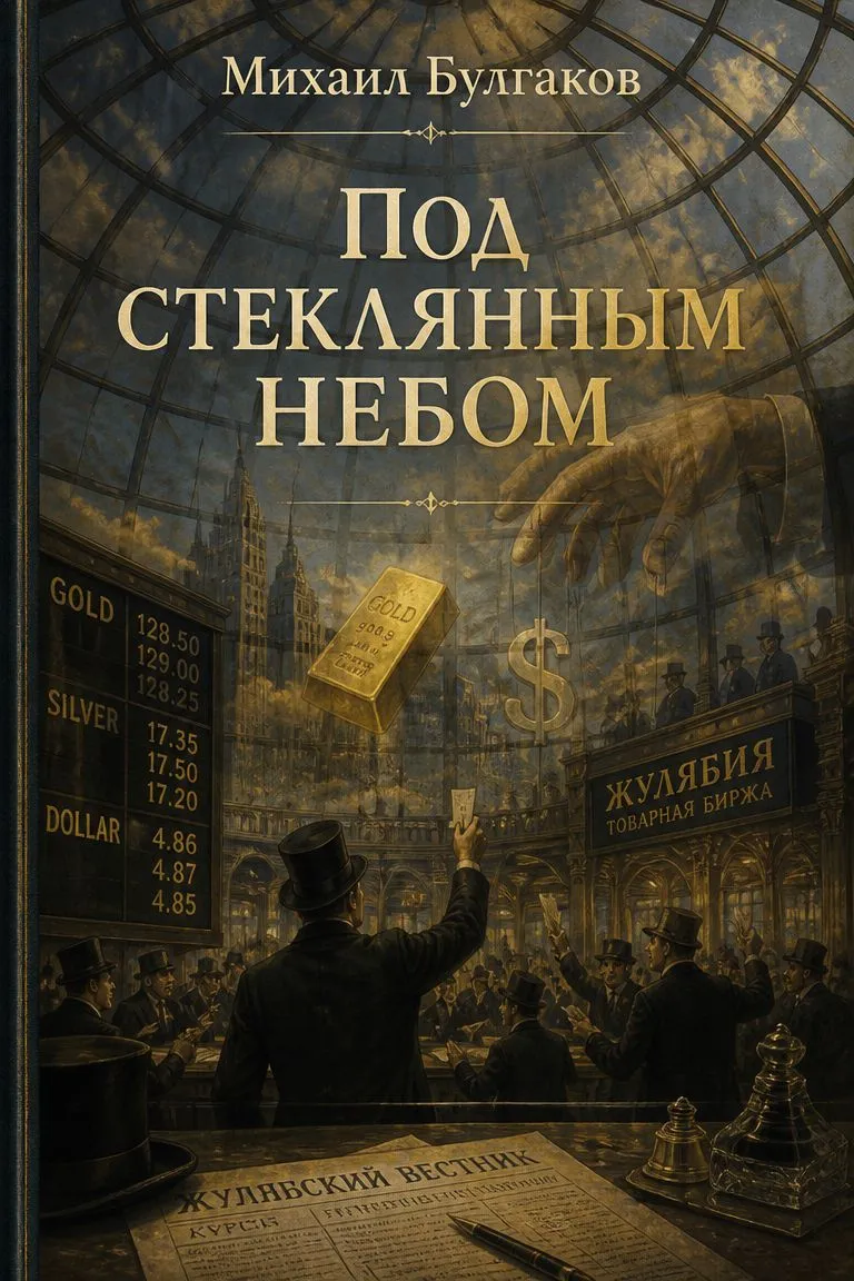 Под стеклянным небом — обложка книги