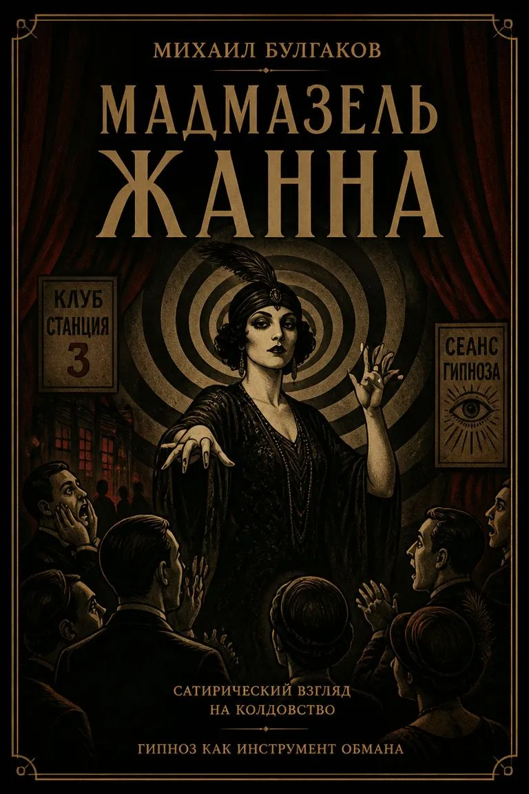Мадмазель Жанна — обложка книги