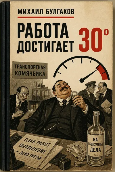Работа достигает 30 градусов — обложка книги