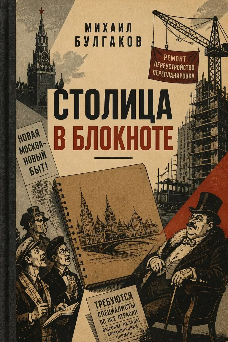 Столица в блокноте — обложка книги