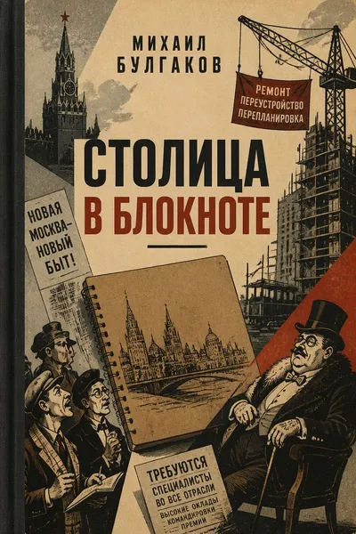 Столица в блокноте — обложка книги