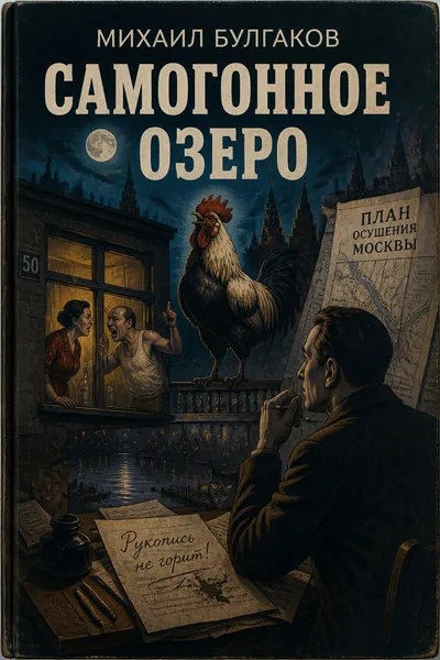 Самогонное озеро — обложка книги
