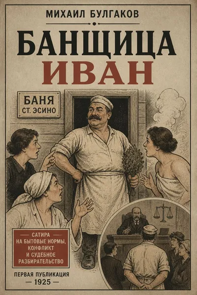 Банщица Иван — обложка книги