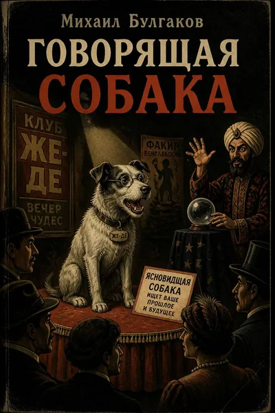 Говорящая собака — обложка книги