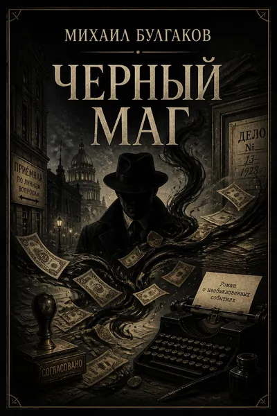 Черный маг — обложка книги