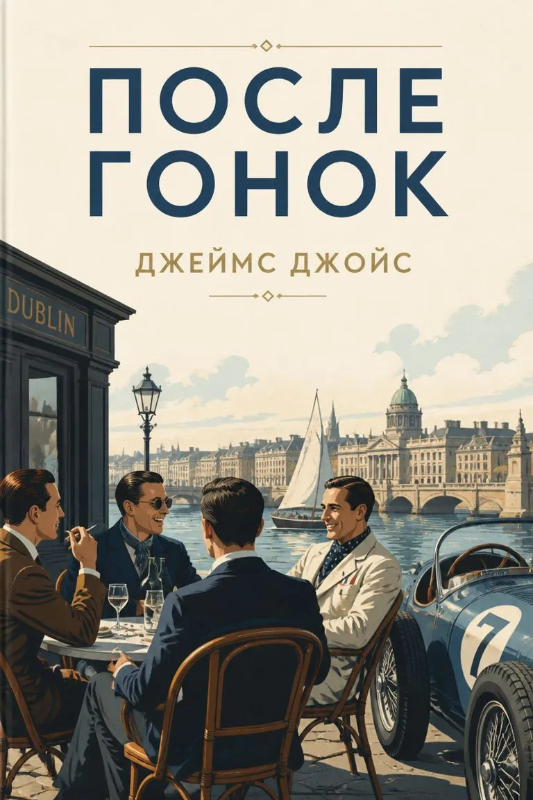 После гонок — обложка книги