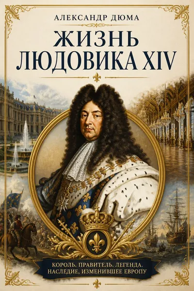 Жизнь Людовика XIV — обложка книги