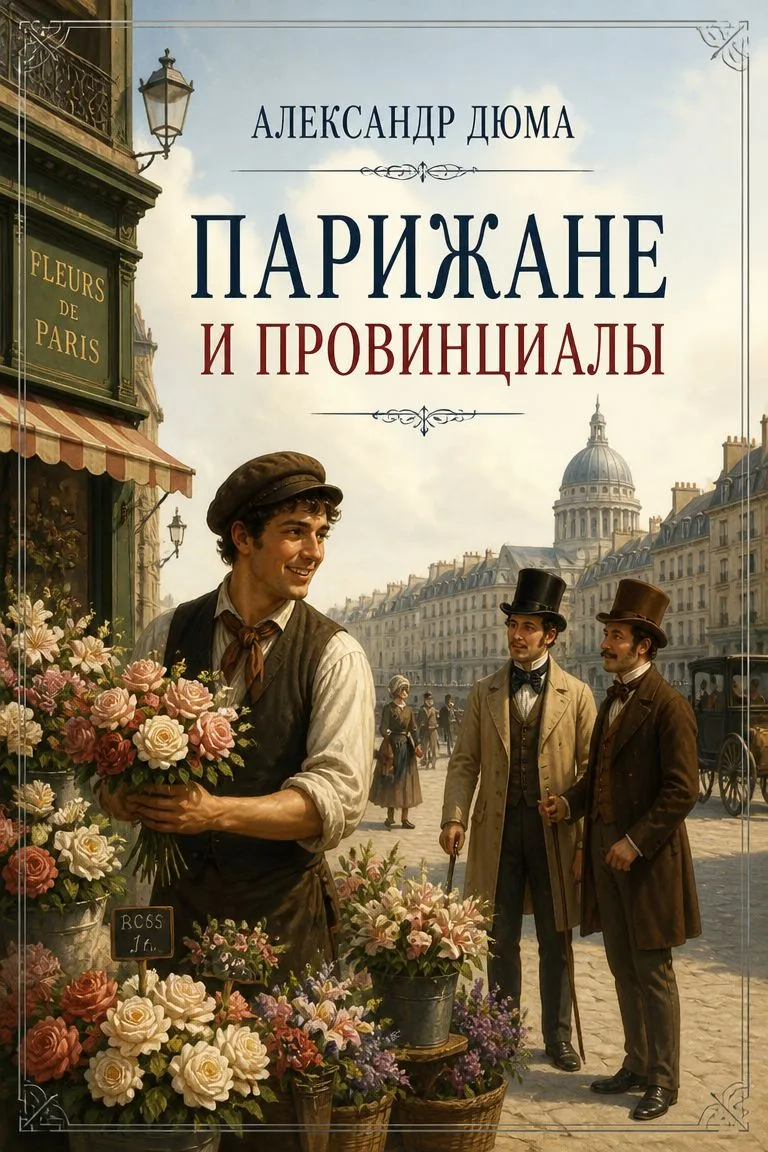 Парижане и провинциалы — обложка книги