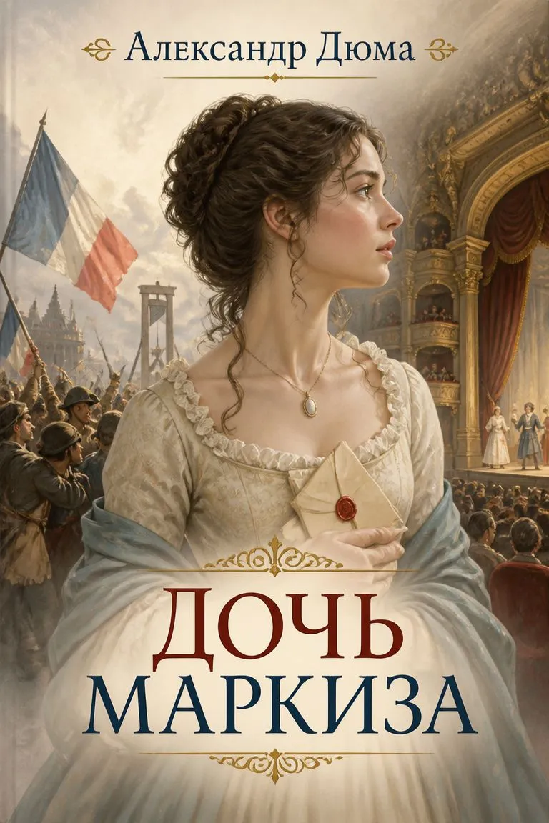 Дочь маркиза — обложка книги