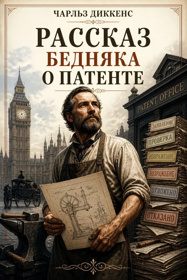 Рассказ бедняка о патенте — обложка книги