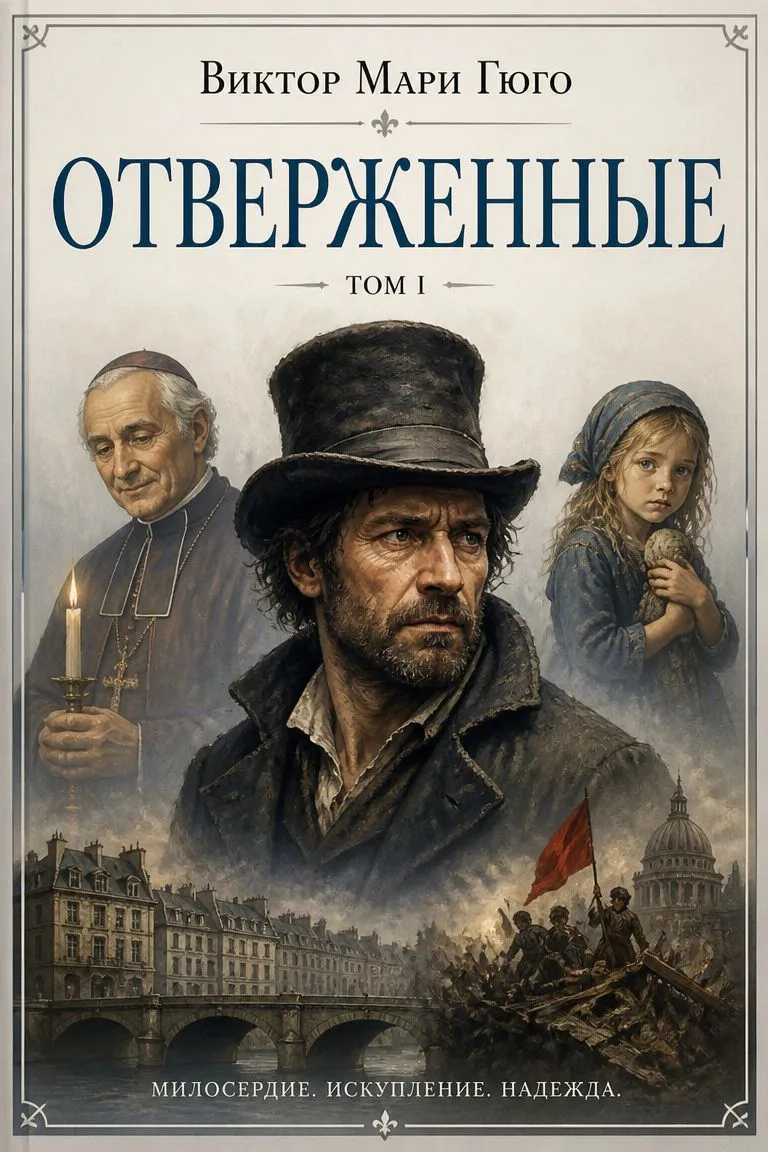 Отверженные. Том I — обложка книги