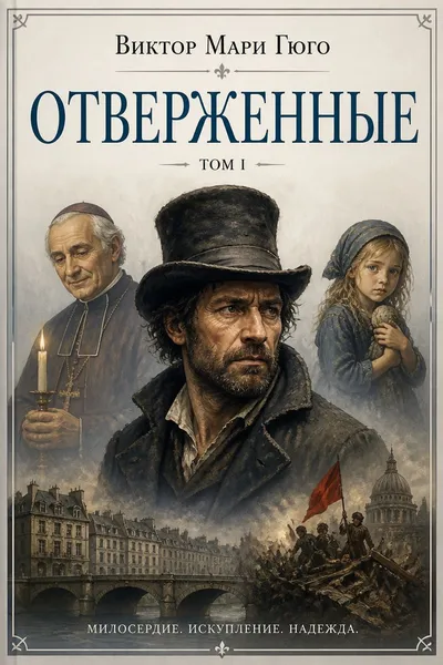 Отверженные. Том I — обложка книги