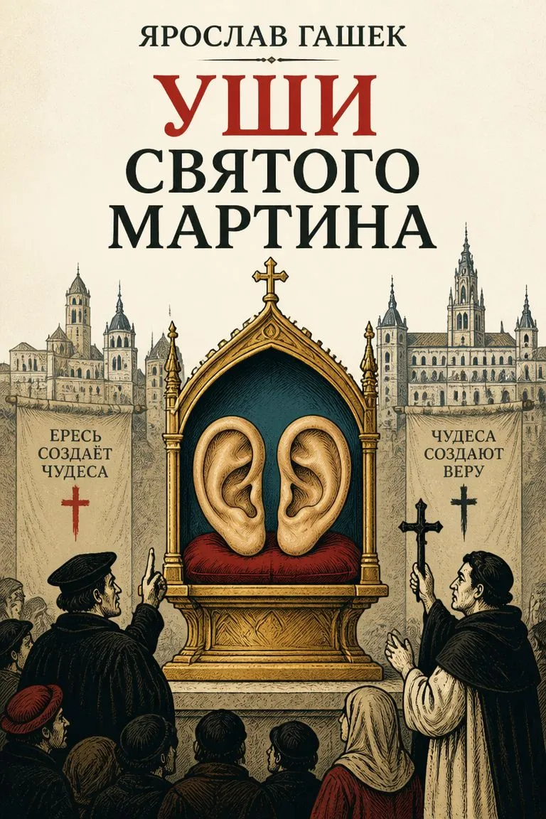 Уши святого Мартина — обложка книги