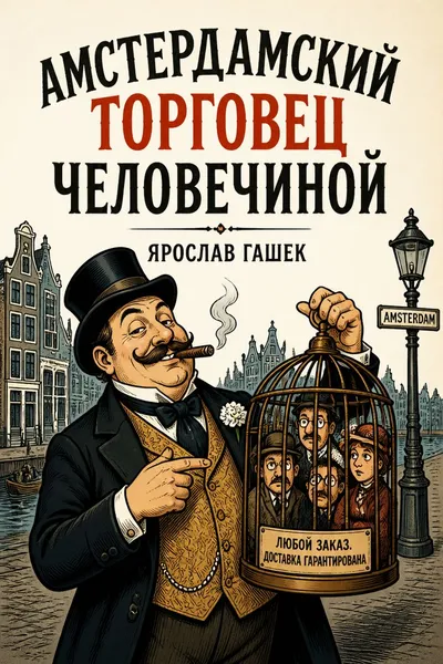 Амстердамский торговец человечиной — обложка книги