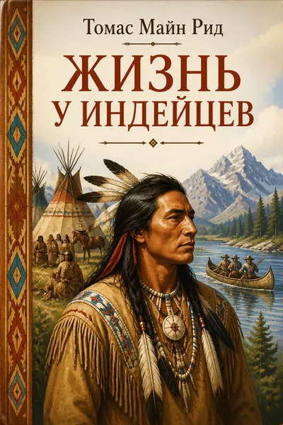 Жизнь у индейцев — обложка книги