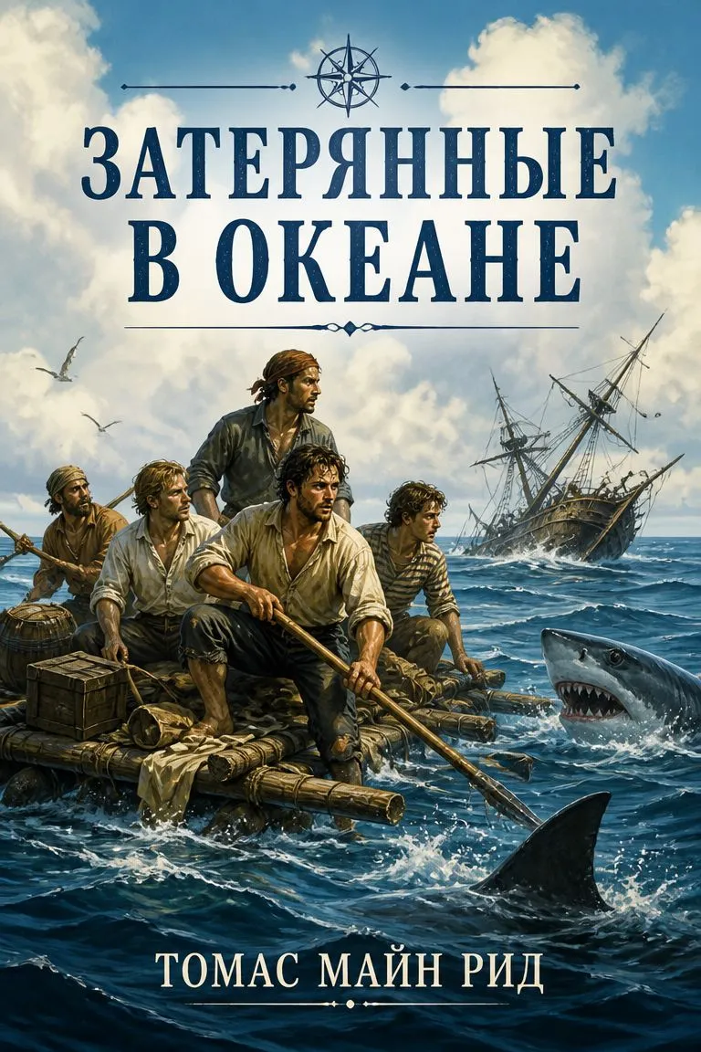 Затерянные в океане — обложка книги